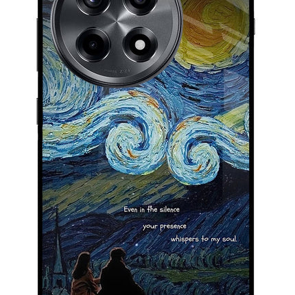 Softcore OnePlus 12R Glass Case Back Cover by Casekaro