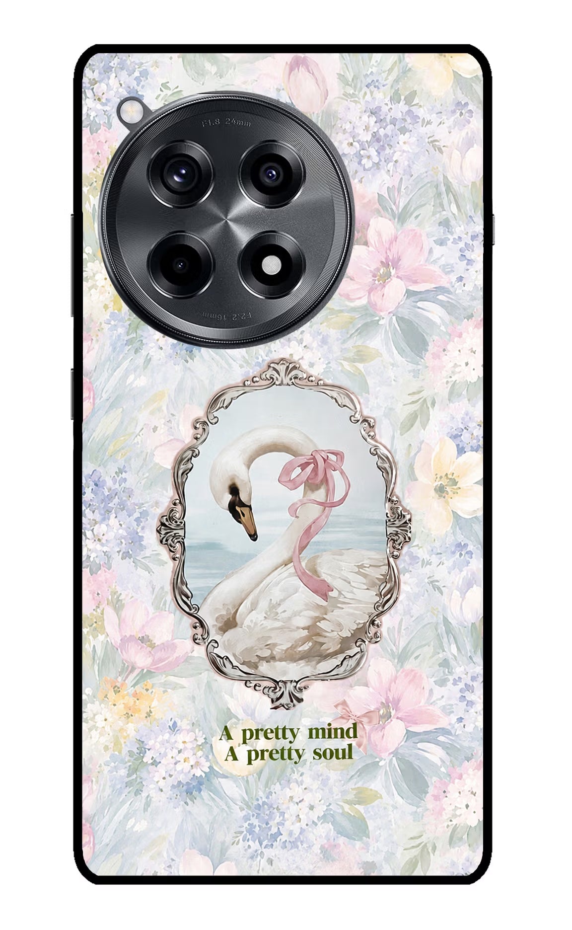 Pretty Mind Pretty Soul OnePlus 12R Glass Case