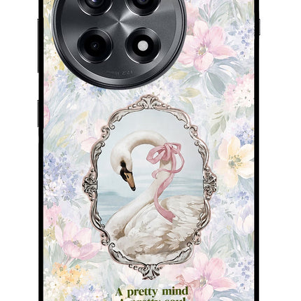 Pretty Mind Pretty Soul OnePlus 12R Glass Case Back Cover by Casekaro