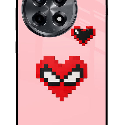 Gwen Heart OnePlus 12R Glass Case Back Cover by Casekaro