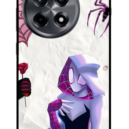 Gwen Verse OnePlus 12R Glass Case Back Cover by Casekaro