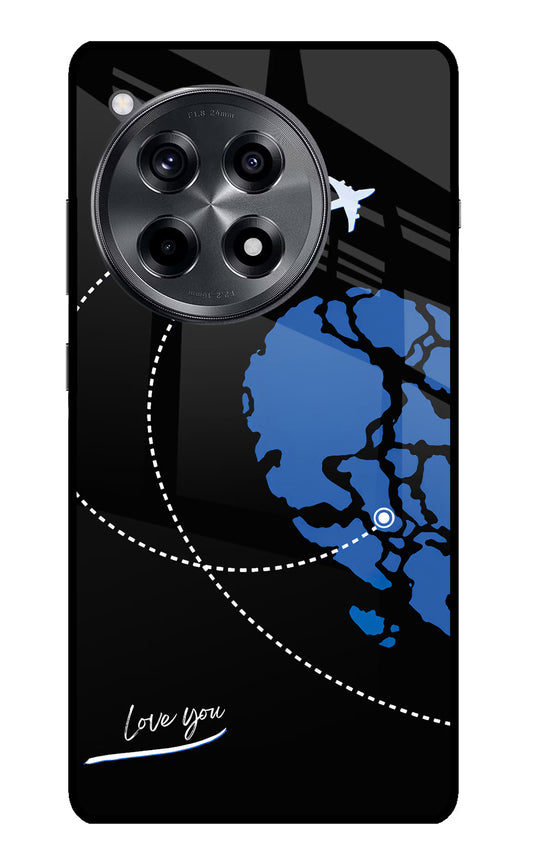 Love Orbit OnePlus 12R Glass Case