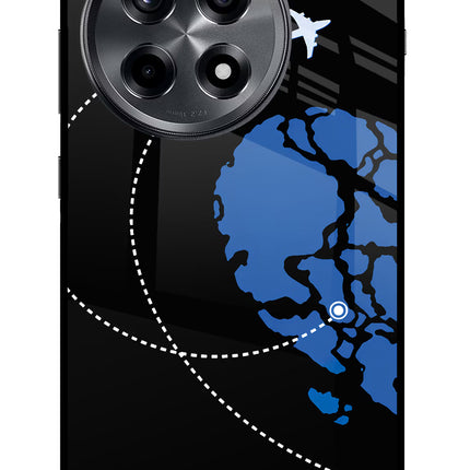 Love Orbit OnePlus 12R Glass Case Back Cover by Casekaro