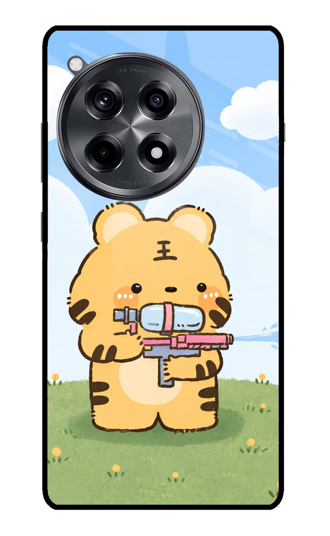 Tiger Treat OnePlus 12R Glass Case