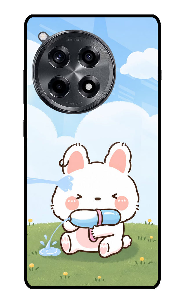 Bunny Treat OnePlus 12R Glass Case