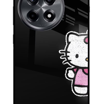 Kitty Charm OnePlus 12R Glass Case