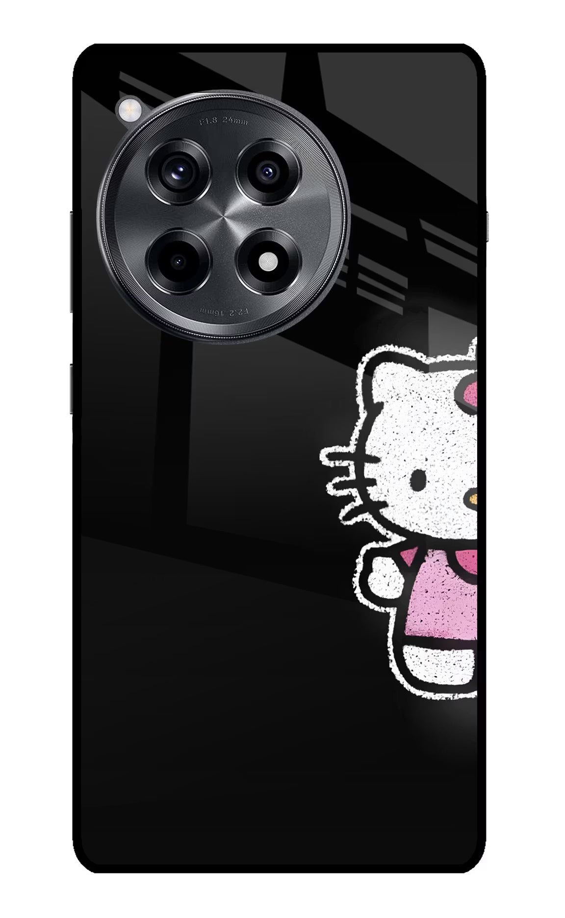 Kitty Charm OnePlus 12R Glass Case