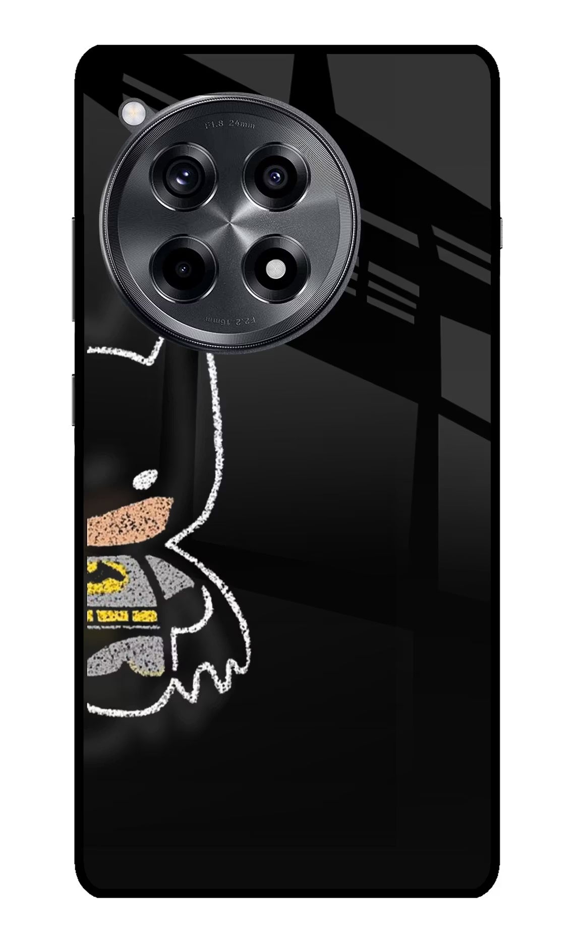 Bat Kitty OnePlus 12R Glass Case