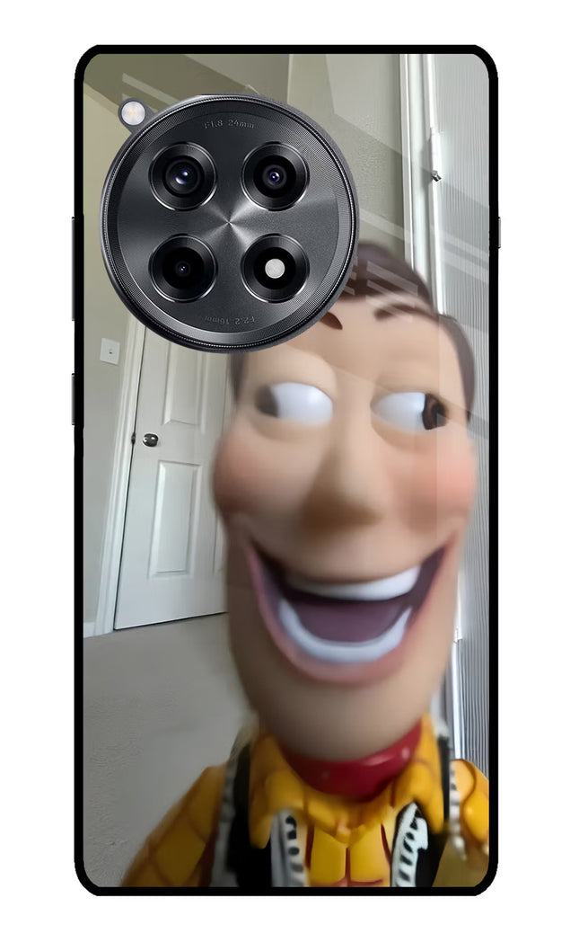 Side Eye Woody OnePlus 12R Glass Case