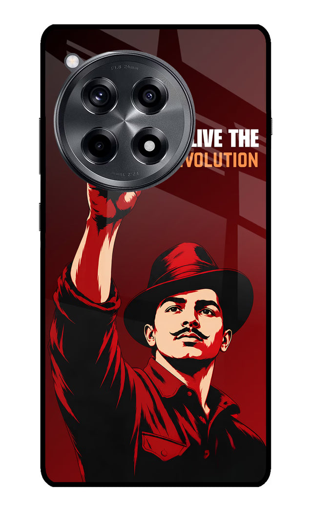 Bhagat Singh Revolution OnePlus 12R Glass Case