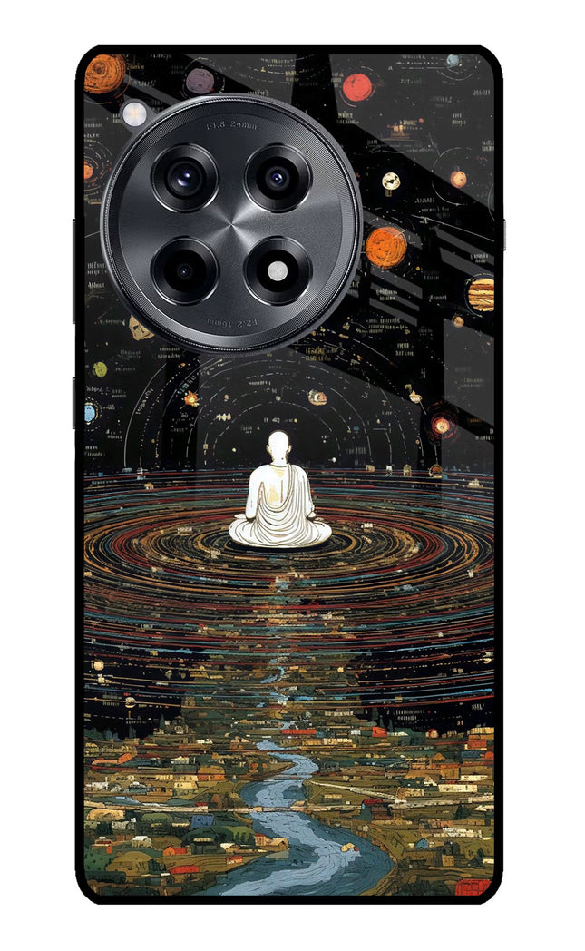 Space Monk OnePlus 12R Glass Case