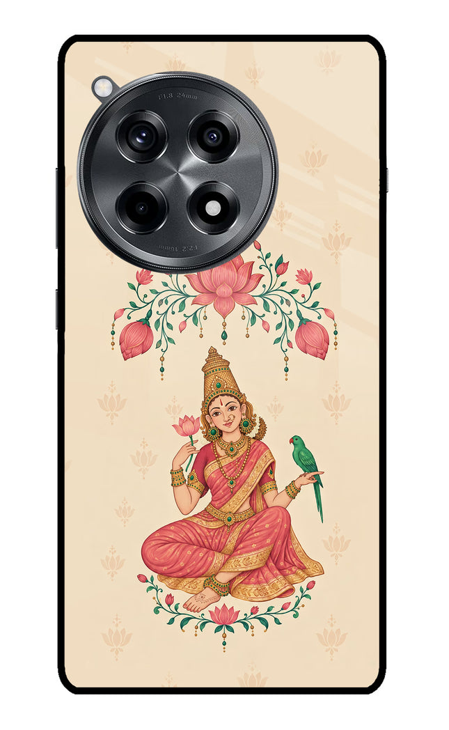 Goddess Lakshmi OnePlus 12R Glass Case