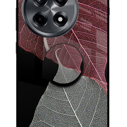 Leaf Pattern OnePlus 12R Pop Case by Casekaro