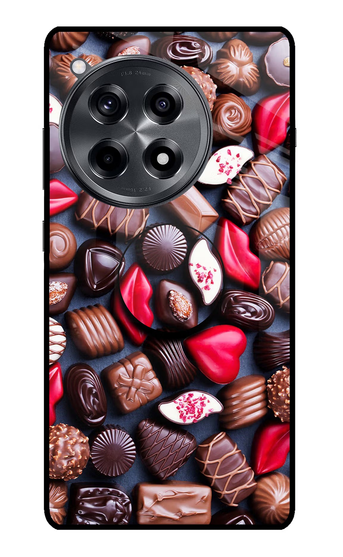 Chocolates OnePlus 12R Pop Case by Casekaro