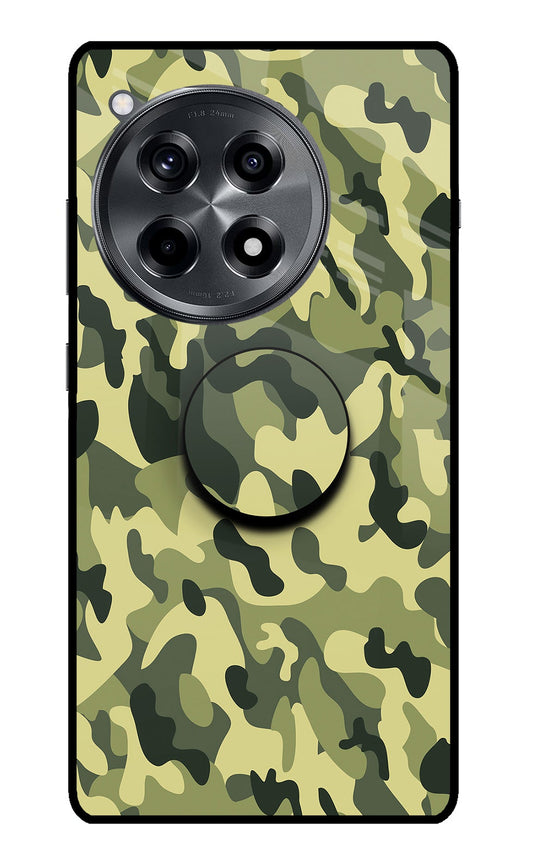 Camouflage OnePlus 12R Glass Case