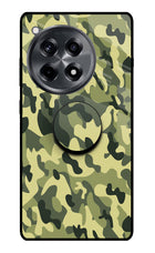 Camouflage OnePlus 12R Glass Case