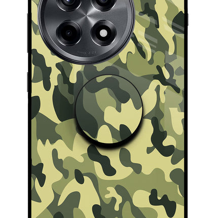 Camouflage OnePlus 12R Pop Case by Casekaro