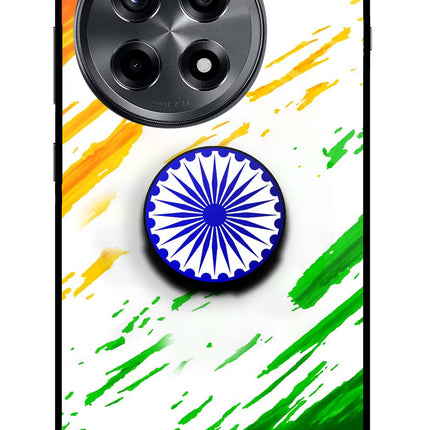 Indian Flag Ashoka Chakra OnePlus 12R Pop Case by Casekaro