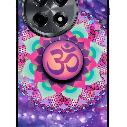 Om Purple OnePlus 12R Pop Case by Casekaro