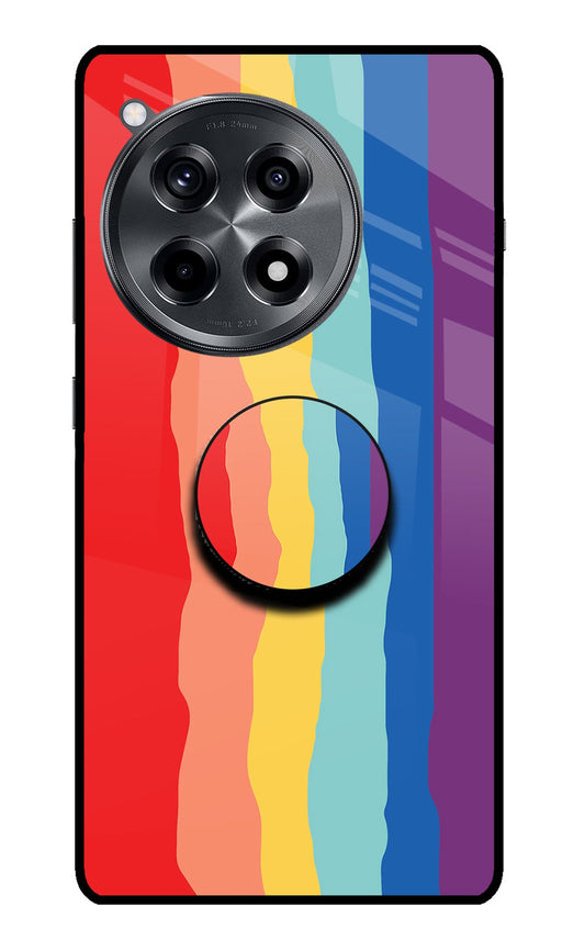 Rainbow OnePlus 12R Glass Case