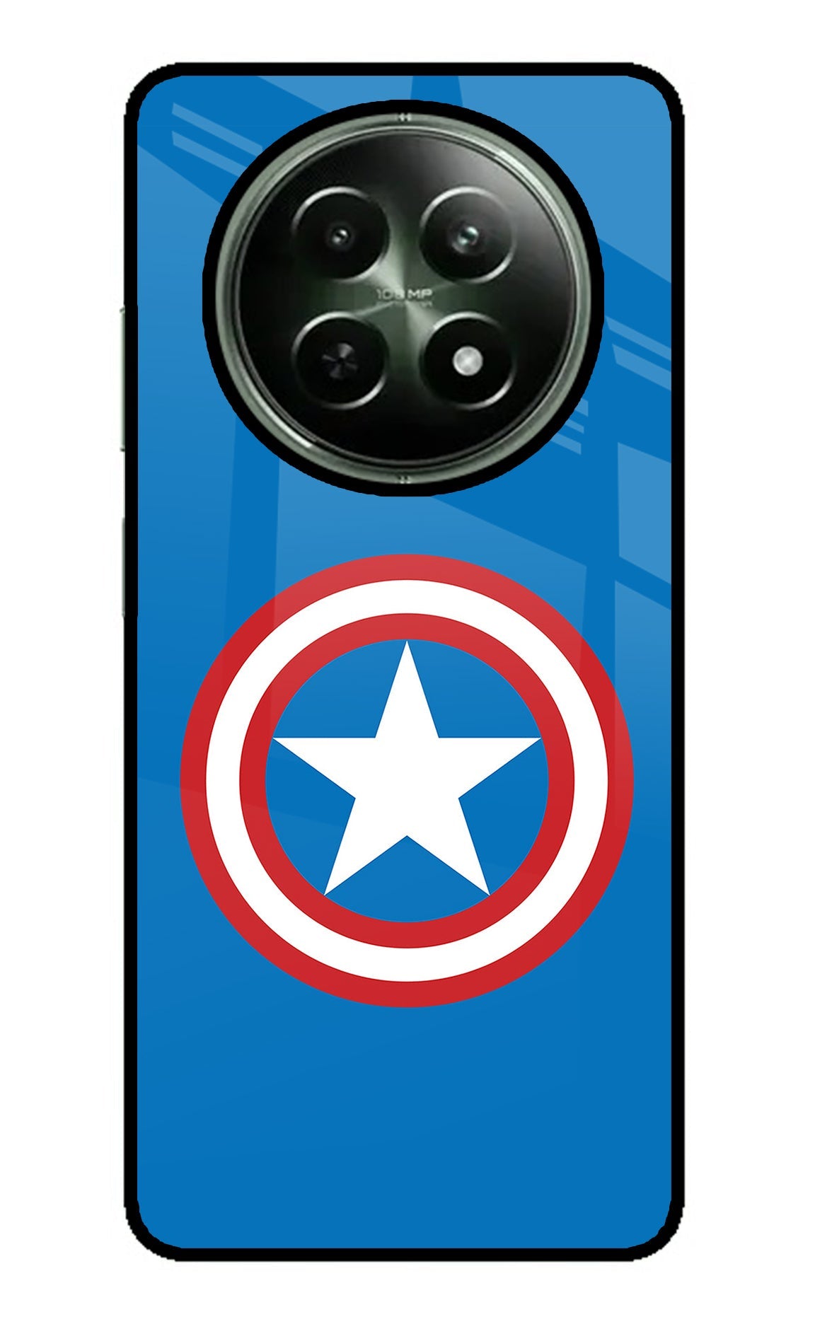 Captain America Logo Realme 12 5G Back Cover