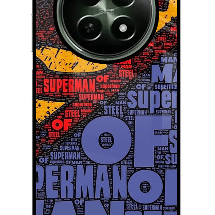 Superman Realme 12 5G Glass Case