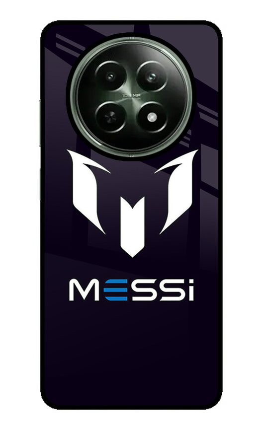 Messi Logo Realme 12 5G Glass Case