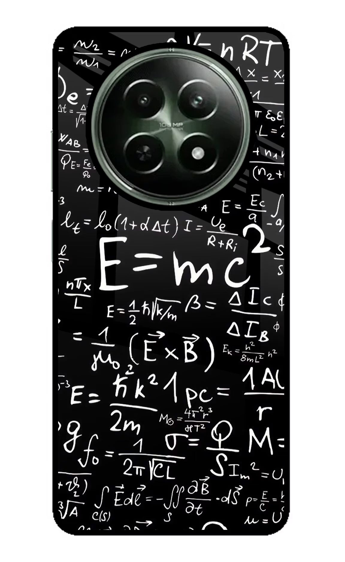 Physics Formula Realme 12 5G Glass Case Back Cover by Casekaro