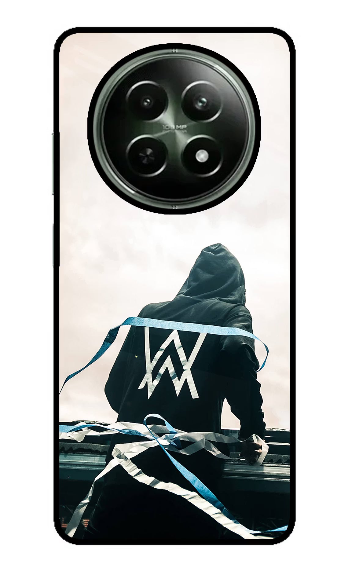 Alan Walker Realme 12 5G Glass Case Back Cover by Casekaro