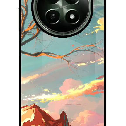 Scenery Realme 12 5G Glass Case