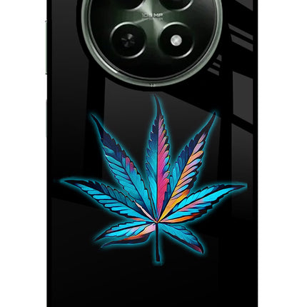 Weed Realme 12 5G Glass Case