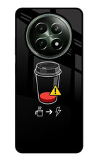 Coffee Realme 12 5G Glass Case