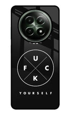 Go Fuck Yourself Realme 12 5G Glass Case