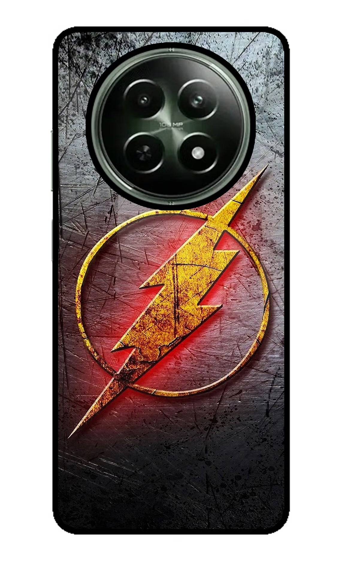 Flash Realme 12 5G Glass Case Back Cover by Casekaro