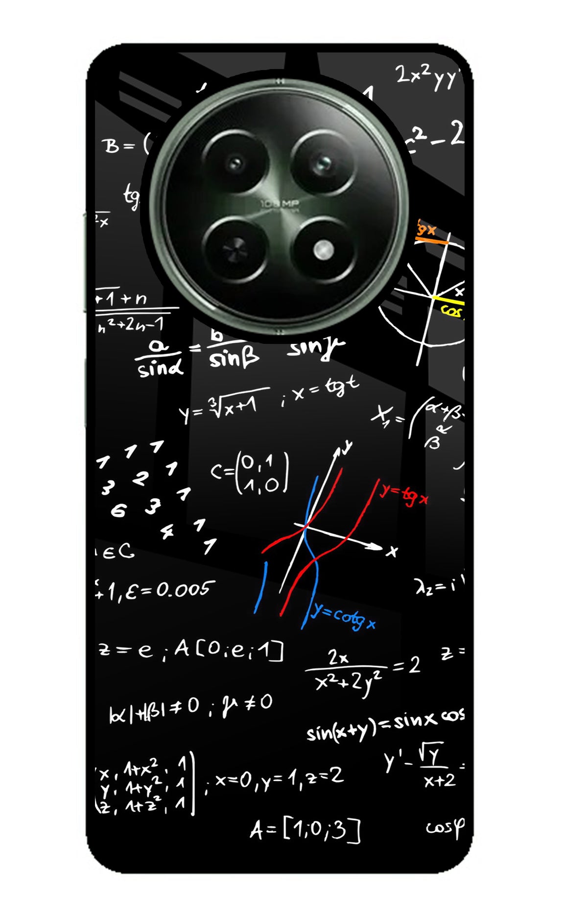 Mathematics Formula Realme 12 5G Back Cover