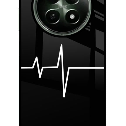 Heart Beats Realme 12 5G Glass Case