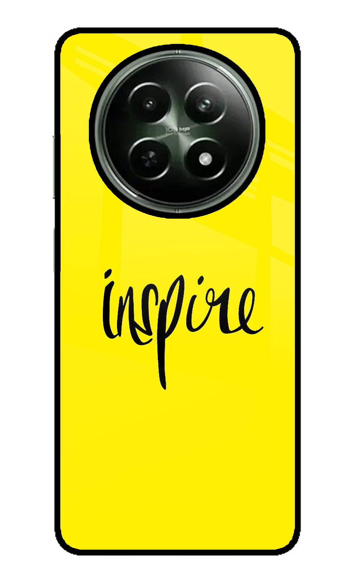 Inspire Realme 12 5G Glass Case Back Cover by Casekaro