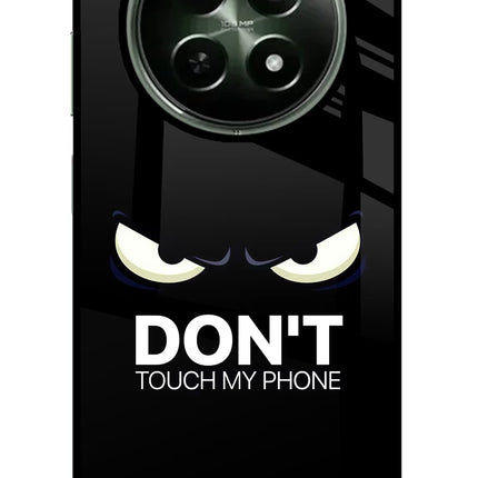 Don'T Touch My Phone Realme 12 5G Glass Case
