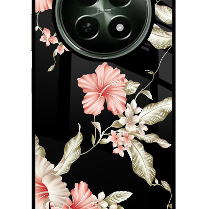 Flowers Realme 12 5G Glass Case
