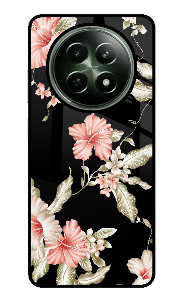 Flowers Realme 12 5G Glass Case