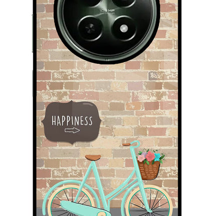 Happiness Artwork Realme 12 5G Glass Case