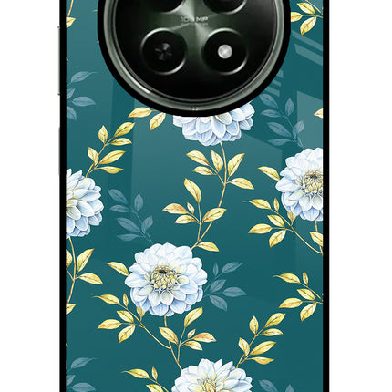 Flowers Realme 12 5G Glass Case