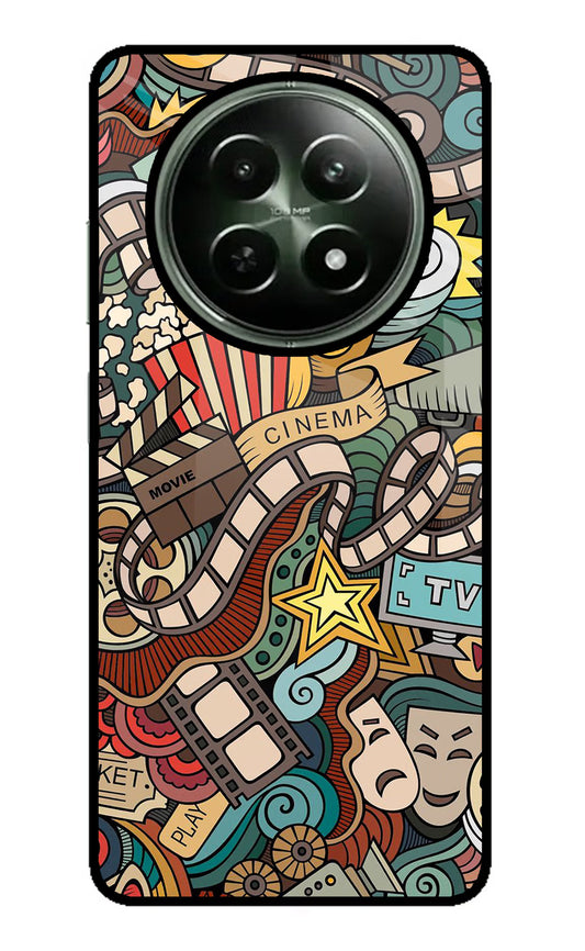 Cinema Abstract Realme 12 5G Glass Case