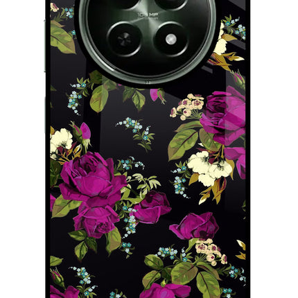 Flowers Realme 12 5G Glass Case