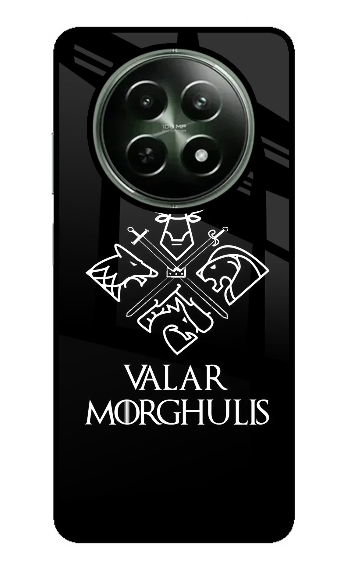 Valar Morghulis | Game Of Thrones Realme 12 5G Glass Case Back Cover by Casekaro