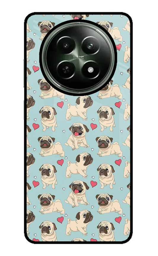Pug Dog Realme 12 5G Glass Case