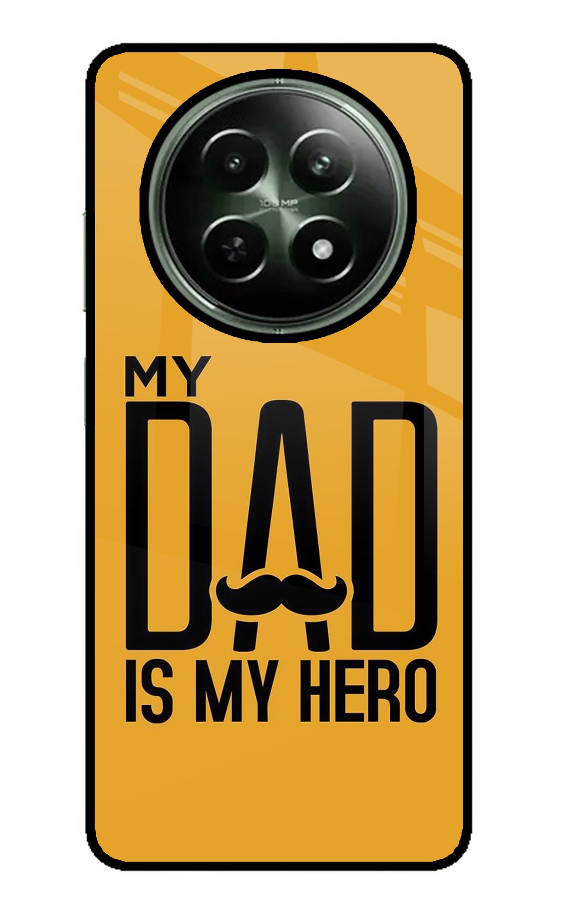 My Dad Is My Hero Realme 12 5G Glass Case