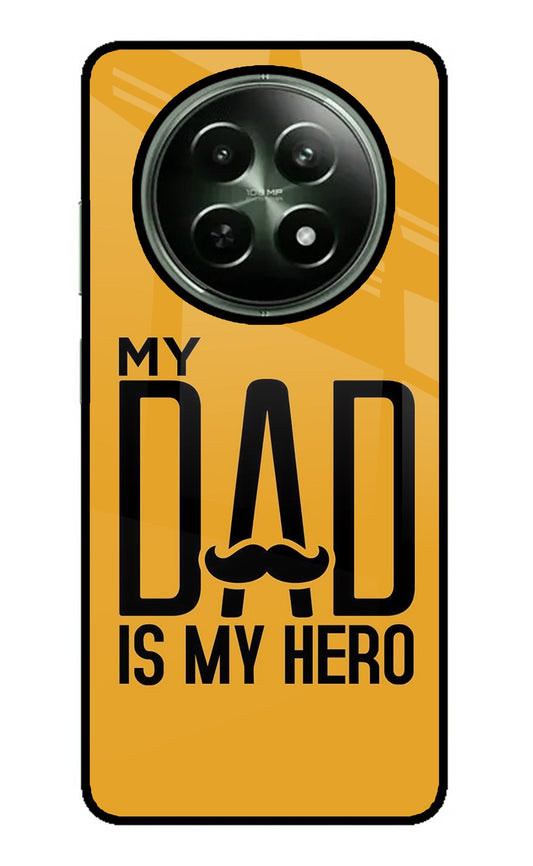 My Dad Is My Hero Realme 12 5G Glass Case