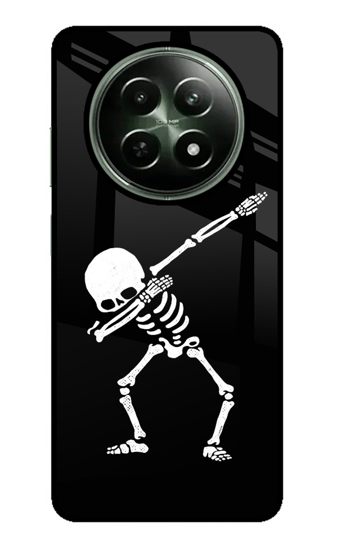 Dabbing Skeleton Art Realme 12 5G Back Cover