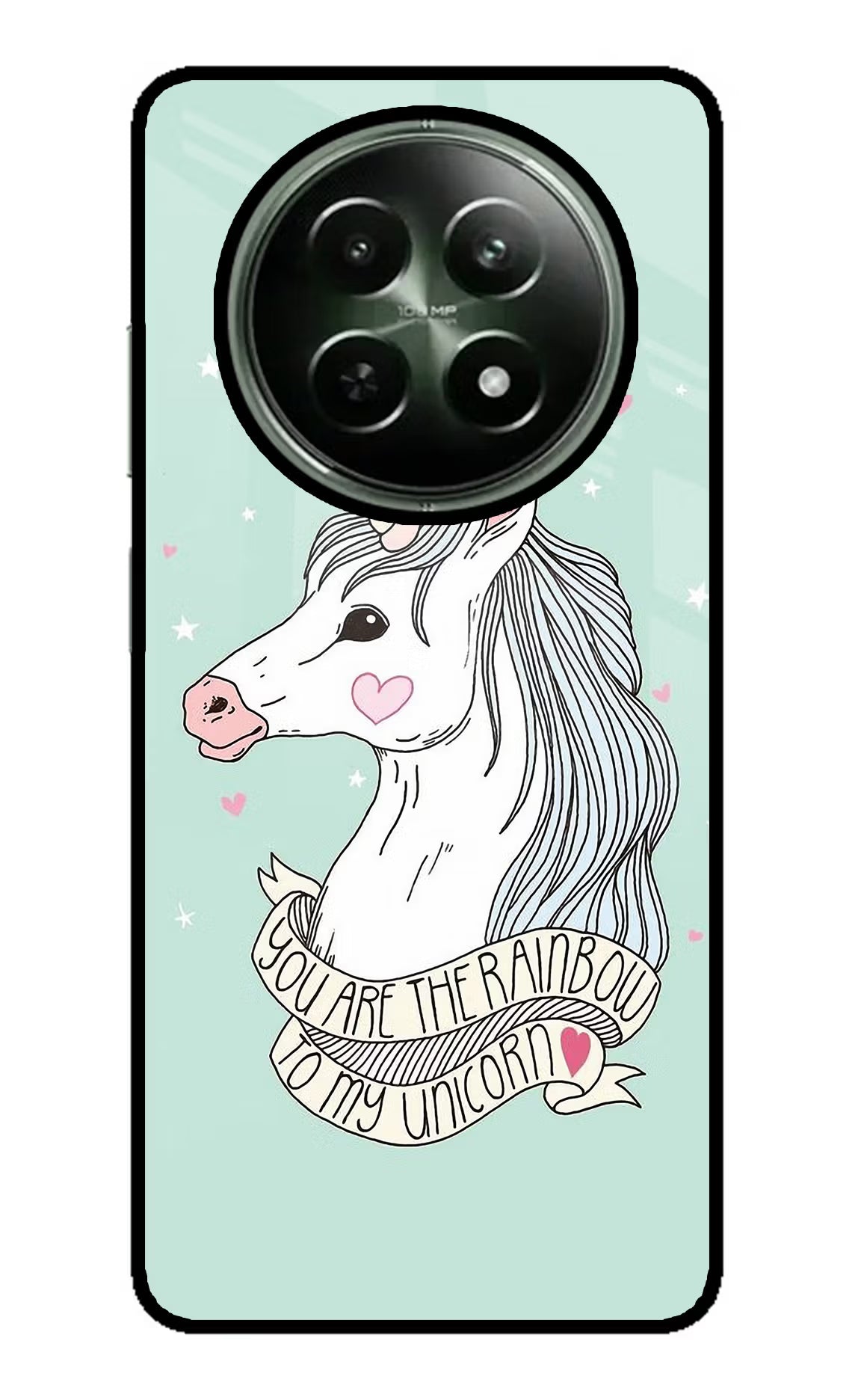 Unicorn Wallpaper Realme 12 5G Glass Case
